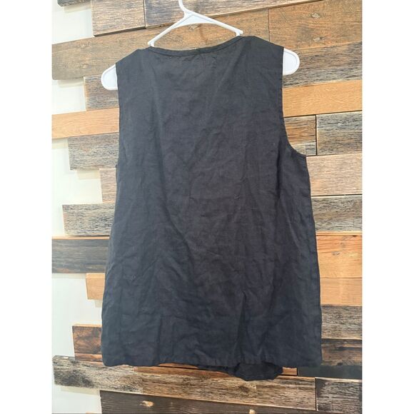 Flax NWOT linen sleeveless top size small - Picture 3 of 5
